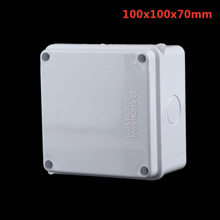 Abs Plastic Waterproof Junction Box Sealed Power Protection Box