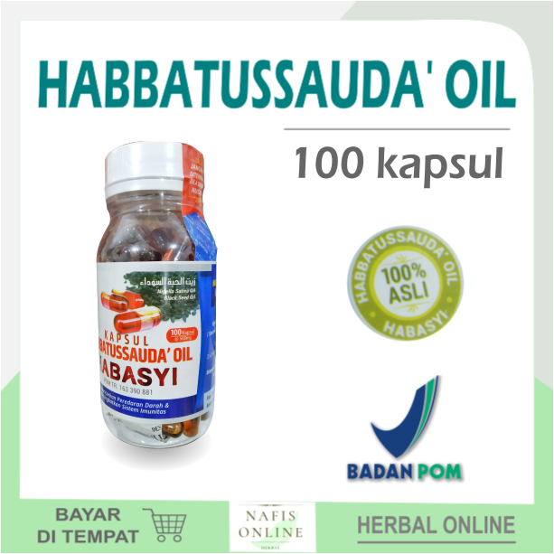 Habbatussauda Kapsul Habbatussauda Oil Habasyi Al Kautsar