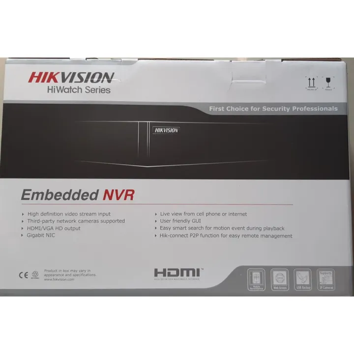 Ready Stock Hwn Mh P Hikvision Hiwatch Nvr Channel Port Poe