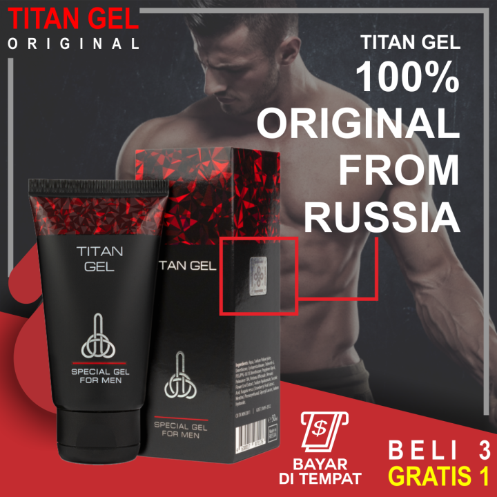 TITAN RUSIA GEL PEMANJANG MR P Titan Jel Original Asli Titan Gel Cowok