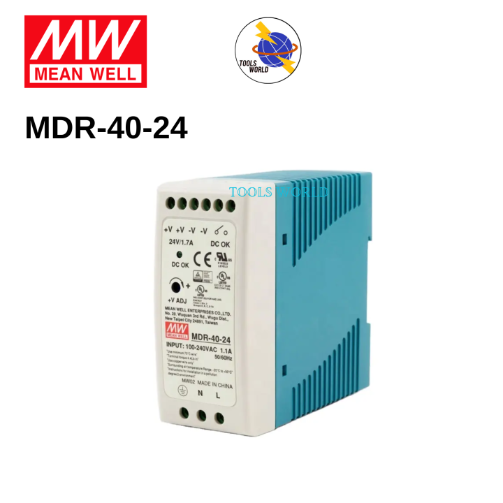 Mean Well Mdr Is Mdr Series W Vdc Single Output Industrial