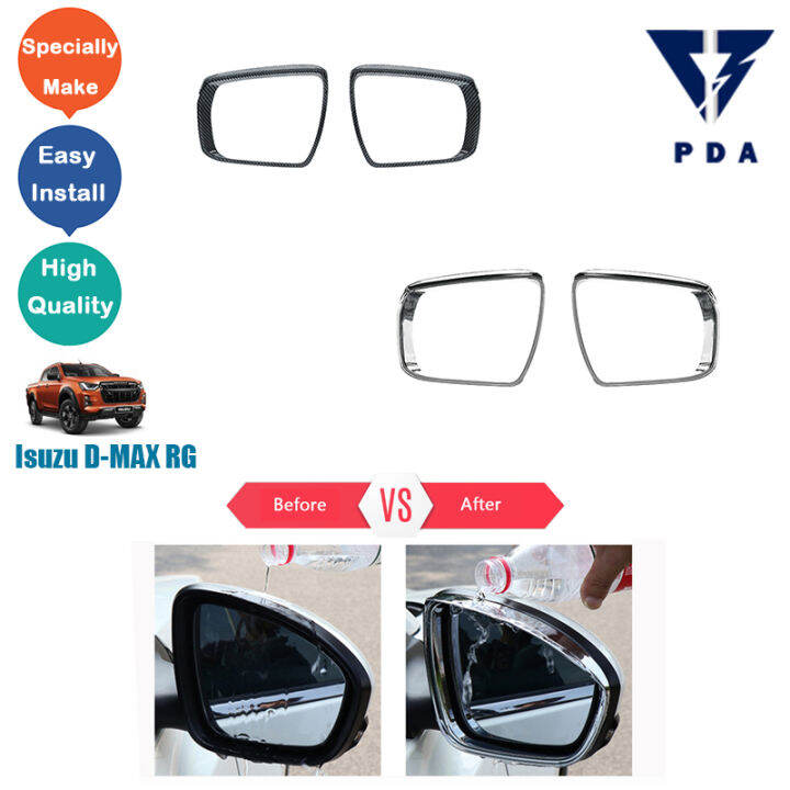 Isuzu Dmax Rearview Mirror Rain Eyebrows Lazada