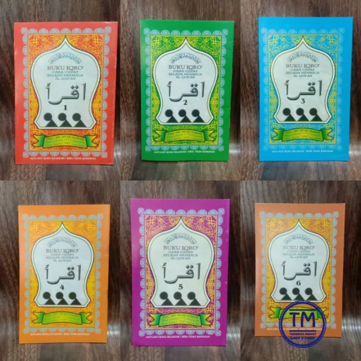 Iqro Buku Iqra Jilid Pisah Pisah Ukuran Besar Lazada Indonesia