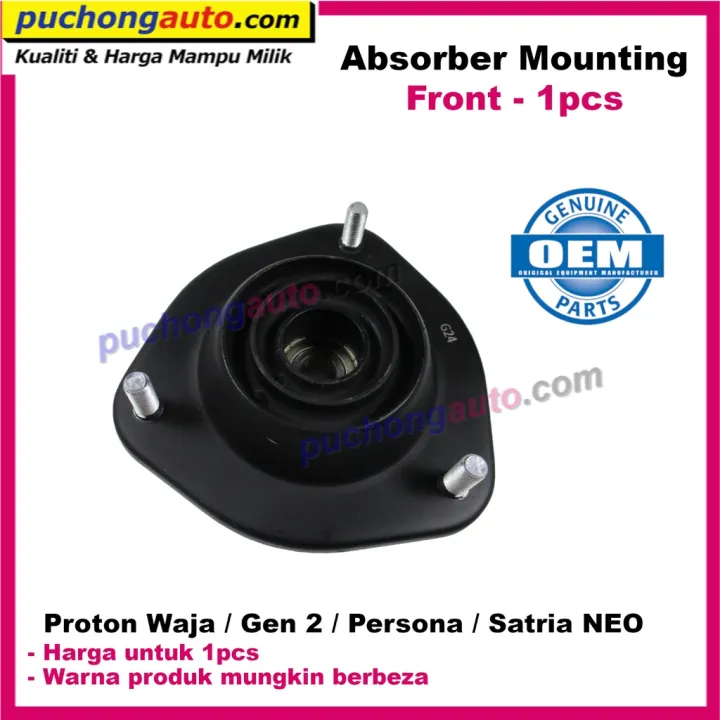 1 Pcs Absorber Mounting Front Depan Proton Waja Gen 2 Persona