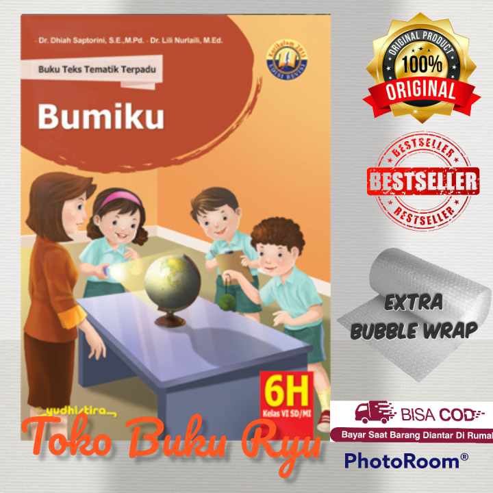 Buku Tematik Terpadu 6H Kelas 6 SD K13 Yudhistira Lazada Indonesia