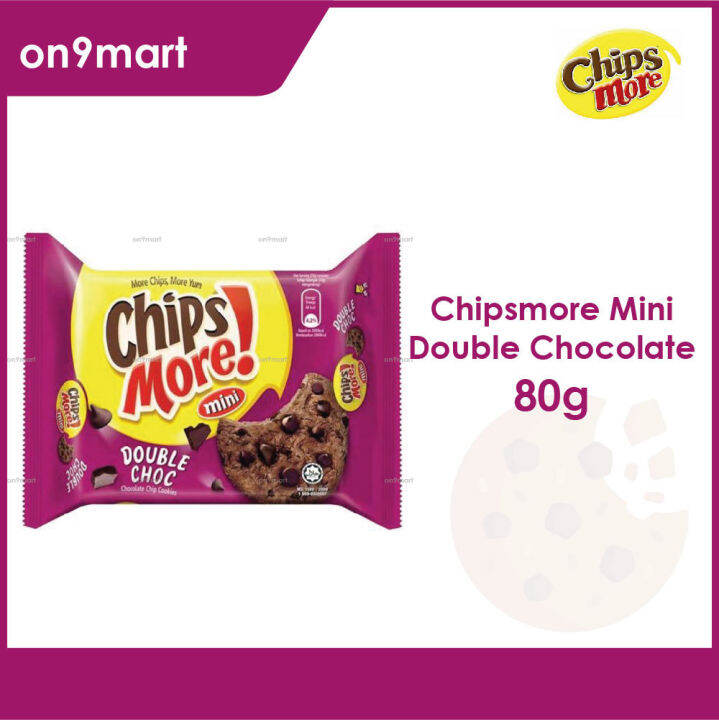 Chipsmore Mini Double Choc Chocolate Chip Cookies G Lazada