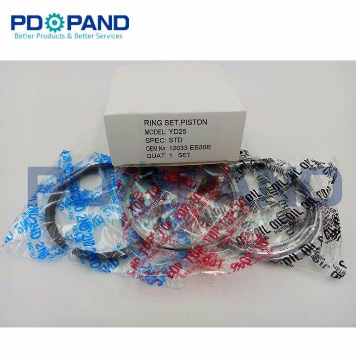 Yd Yd Ddti Std Full Set Piston Rings For Nissan Navara D Frontier