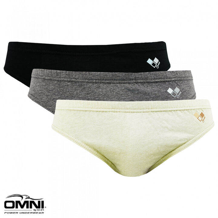 OMNI By SOEN Men S 3in1 CHEVY Cotton Bikini Brief Lazada PH