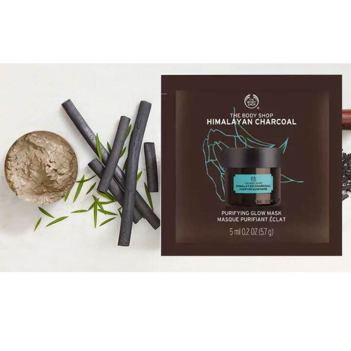 The Body Shop Himalayan Charcoal Purifying Glow Mask Ml Lazada Co Th