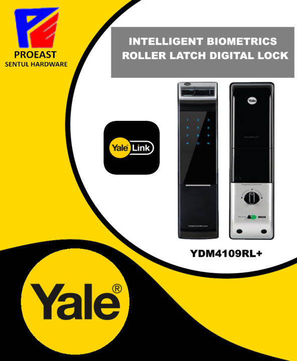 Yale Ydm Rl Intelligent Biometrics Roller Latch Digital Door Lock