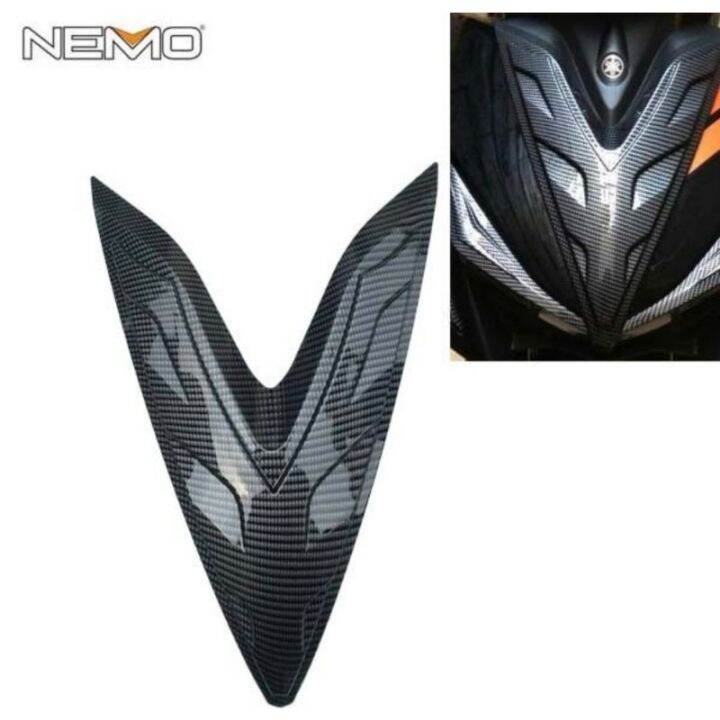 Carbon Dasi Dada Besar Body Depan Aerox Oldcpremium Nemo Lazada