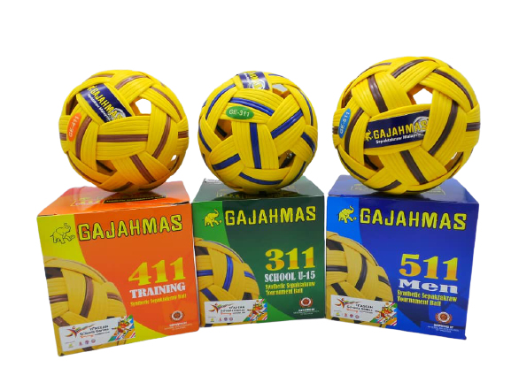 Gajahmas Bola Sepak Takraw Tournament Synthetic Sepak