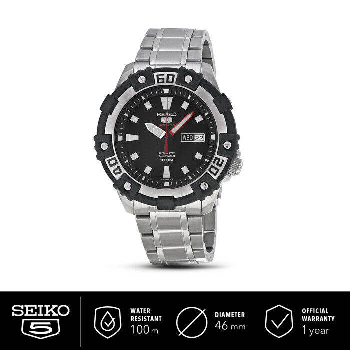 Jam Tangan Pria Seiko Sports Srp Automatic Stainless Original