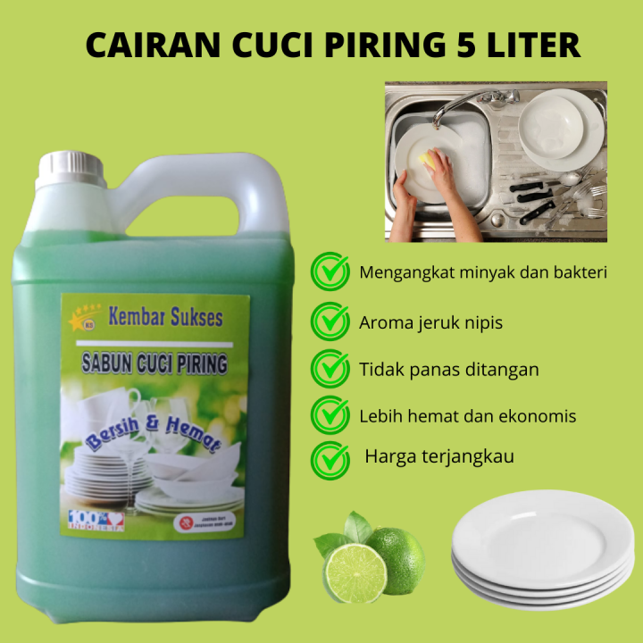 Sabun Cuci Piring 5 Liter Jerigen Lazada Indonesia