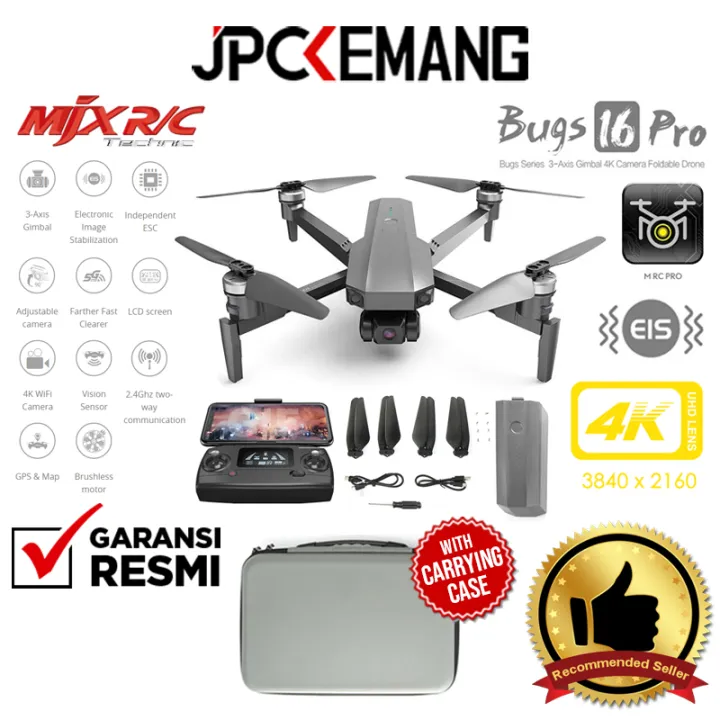 Drone MJX Bugs 16 Pro B16 Pro EIS MJX Bugs 16Pro 4K JPC KEMANG GARANSI