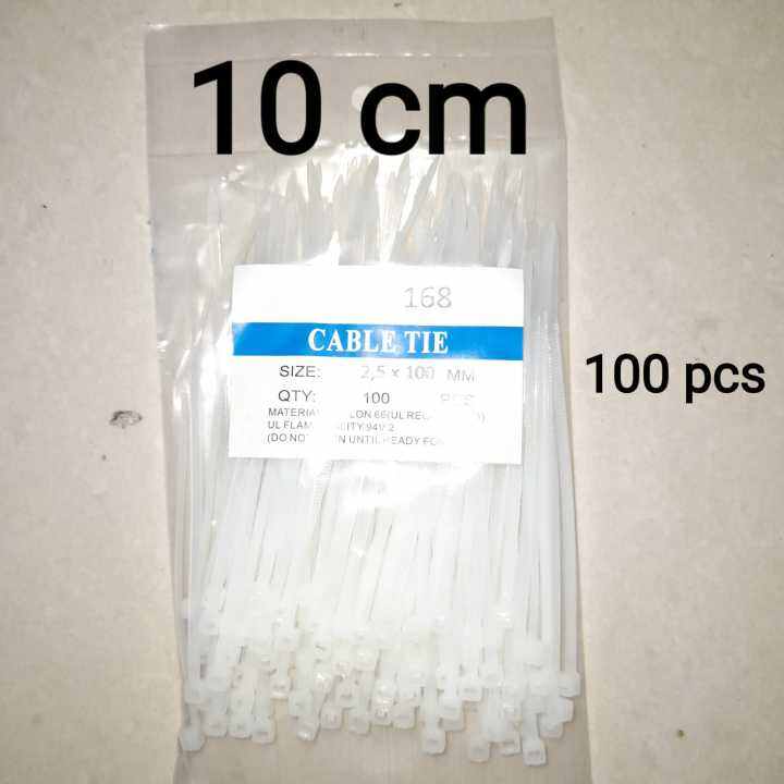 Kabel Ties Cm Putih X Mm Pcs Lazada Indonesia