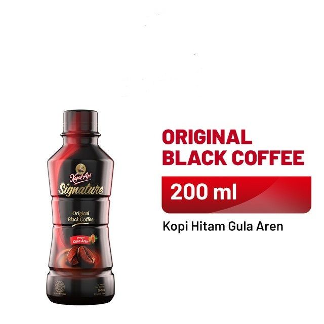 Kopi Siap Minum Kapal Api Signature Original Black Rtd Ml Lazada