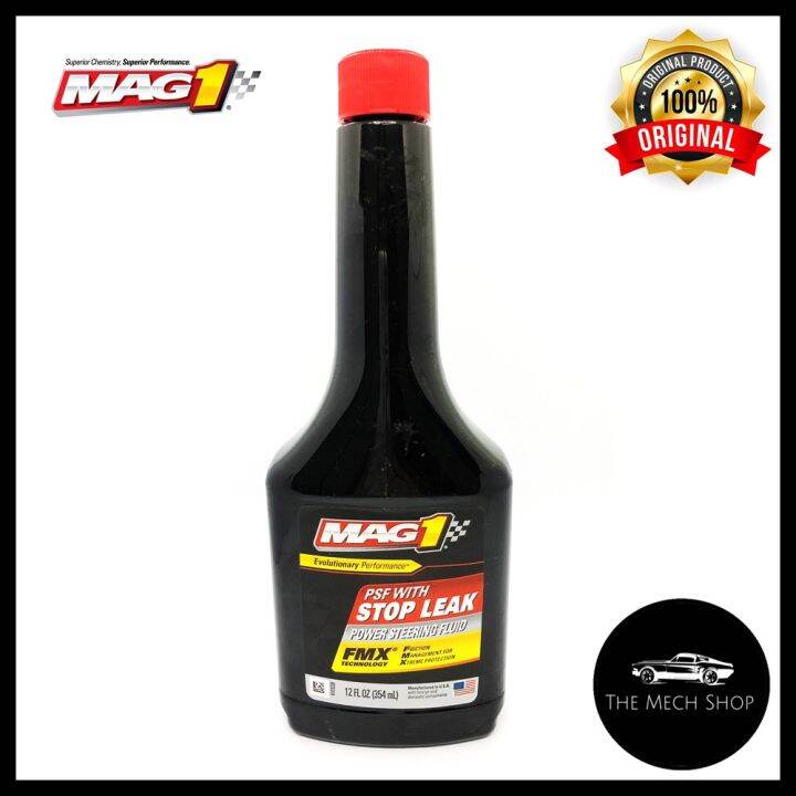 MAG1 Power Steering Stop Leak Sealer And Conditioner 12oz 354ml Lazada