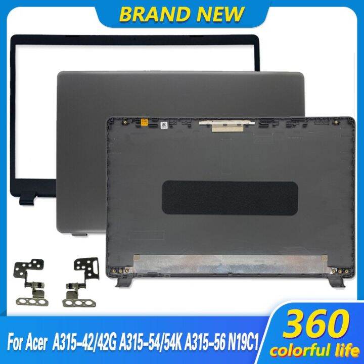 New Original Laptop Lcd Back Cover Front Bezel Hinges For Acer Aspire