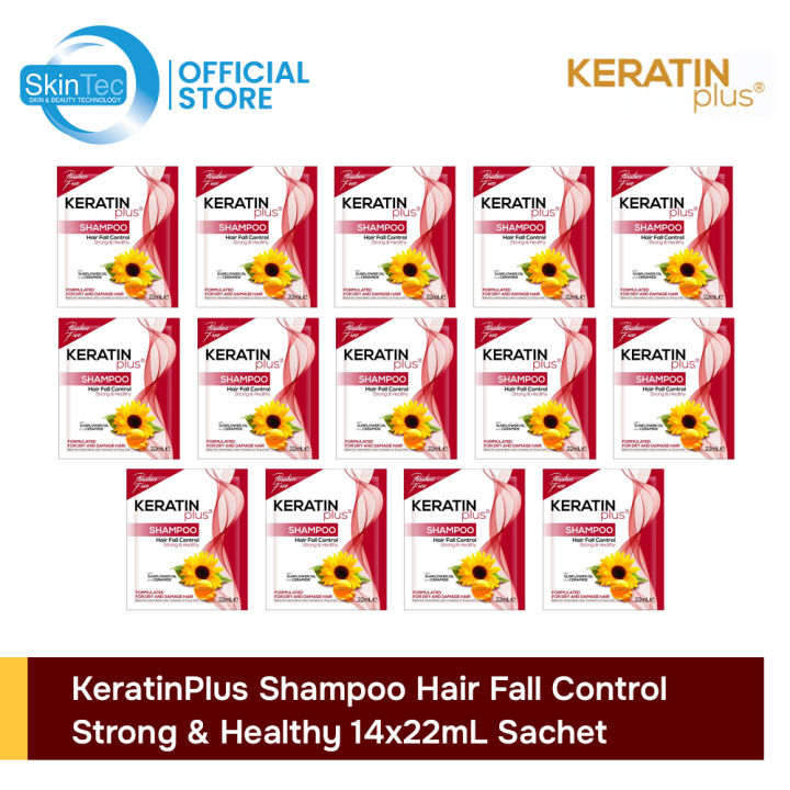 Keratinplus Shampoo Hair Fall Control Strong Healthy Ml Pcs