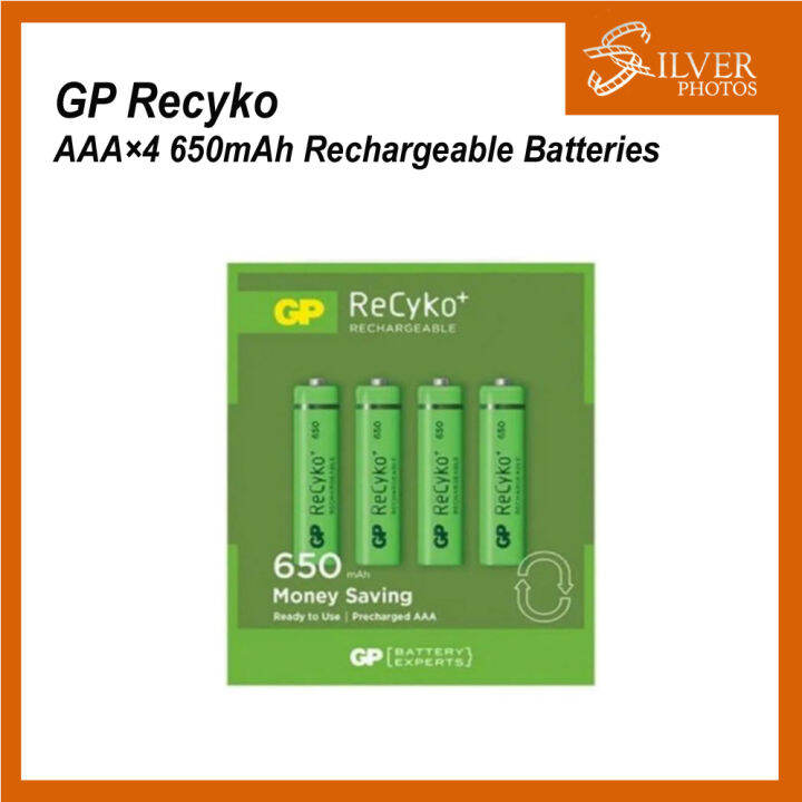 Gp Recyko Aaa Mah Series Rechargeable Batteries Lazada