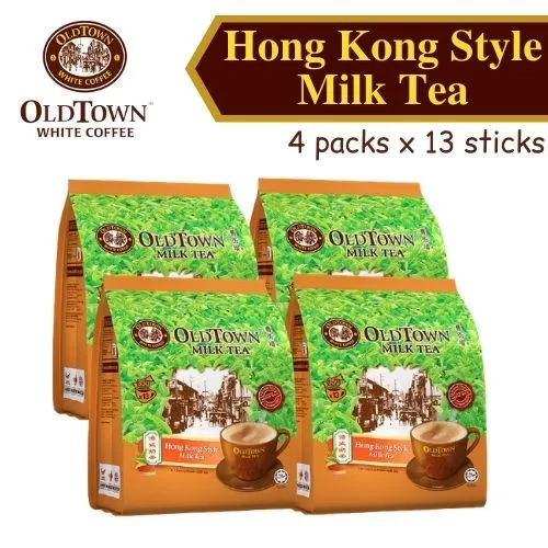 OLDTOWN Milk Tea 3 In 1 Hong Kong Style Milk Tea 13 S 4packs Lazada