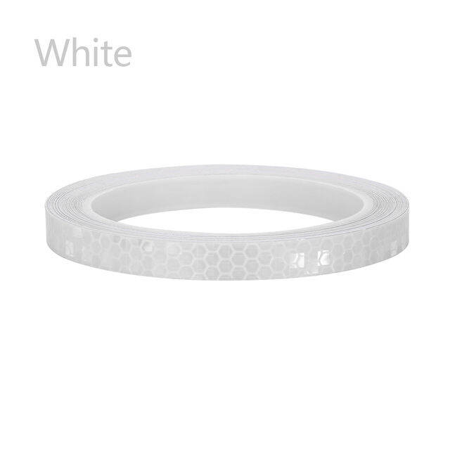 8m Wheel Reflective Sticker Rim Luminous Warning Tape Bike Reflector