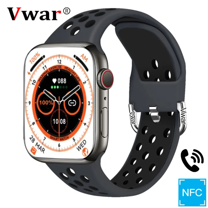 Vwar DT7 MAX Smart Watch Series 7 NFC GPS Tracker Smartwatch Bluetooth