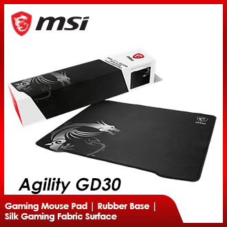 MSI Agility GD30 Gaming Mousepad Lazada