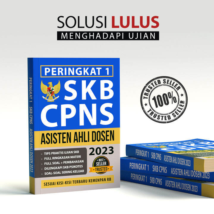 Buku SOAL SKB CPNS ASISTEN AHLI DOSEN 2023 Lazada Indonesia