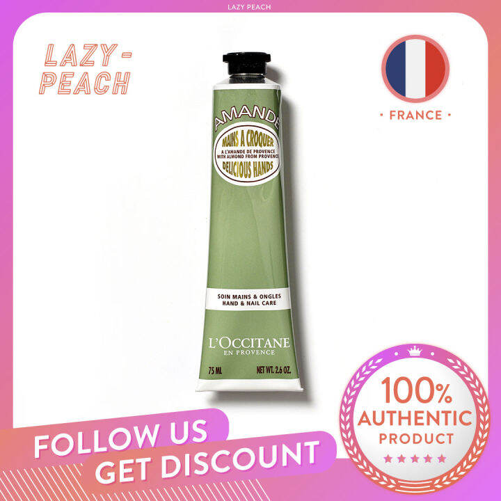 Exp 2024 2025 Loccitane Almond Delicious Hand Cream 75ml Lazada PH