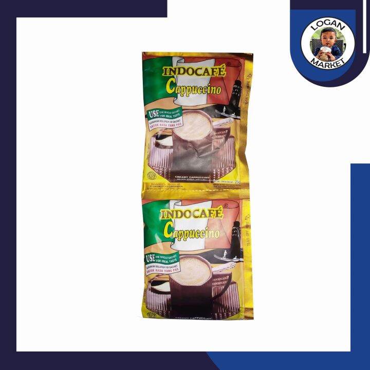 Indocafe Cappucino Cappuccino Capucino Coffee Kopi Renceng Sachet