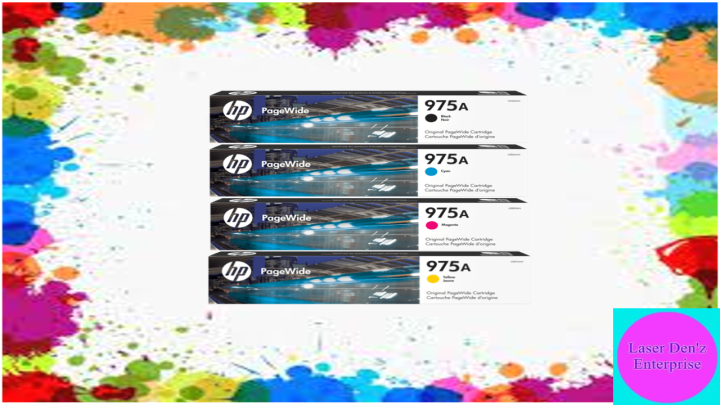 Hp A Original Pagewide Cartridge Black Cyan Yellow Magenta Set