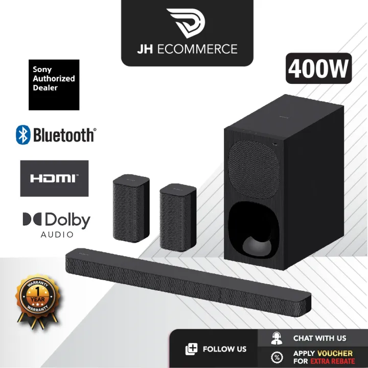 Sony Ch Home Cinema Soundbar System Ht S R Lazada