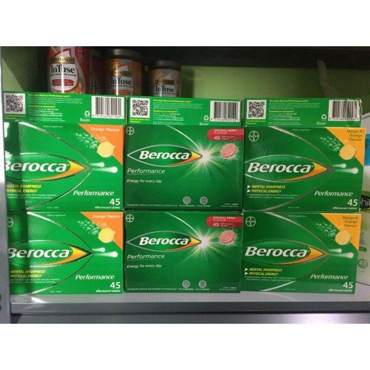 Berocca Performance Effervescent Tablets Lazada Ph