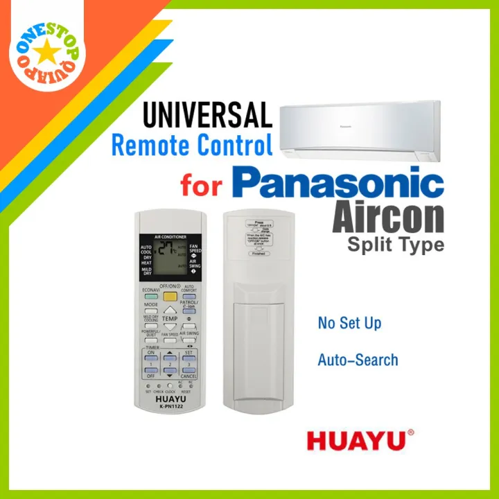 Best Osq Universal Ac Remote Control Huayu K Pn For Panasonic Split