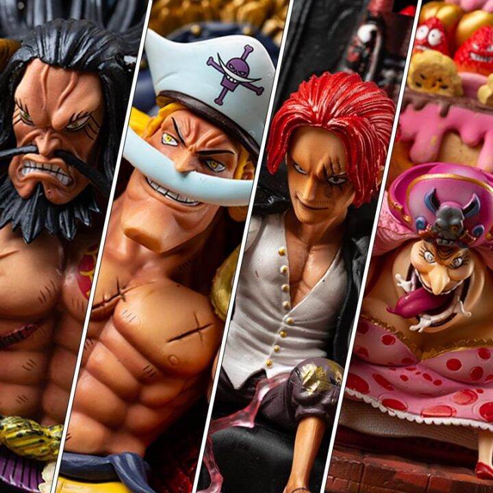 Pirate One Piece Gk Sihuang Aunt White Beard Beast Kaido Red Hair