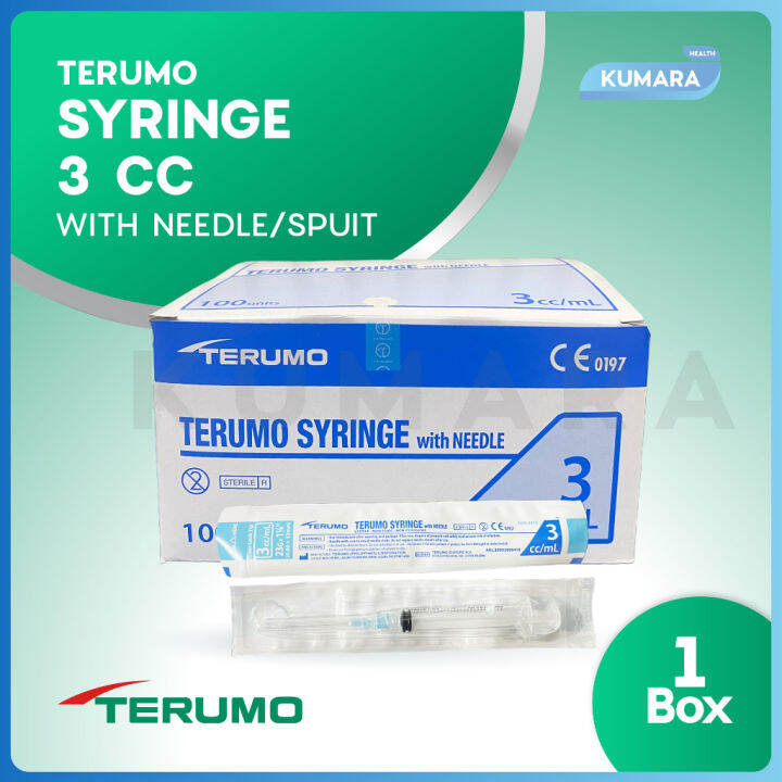 Terumo Syringe Cc With Needle Spuit Ml Box Lazada Indonesia