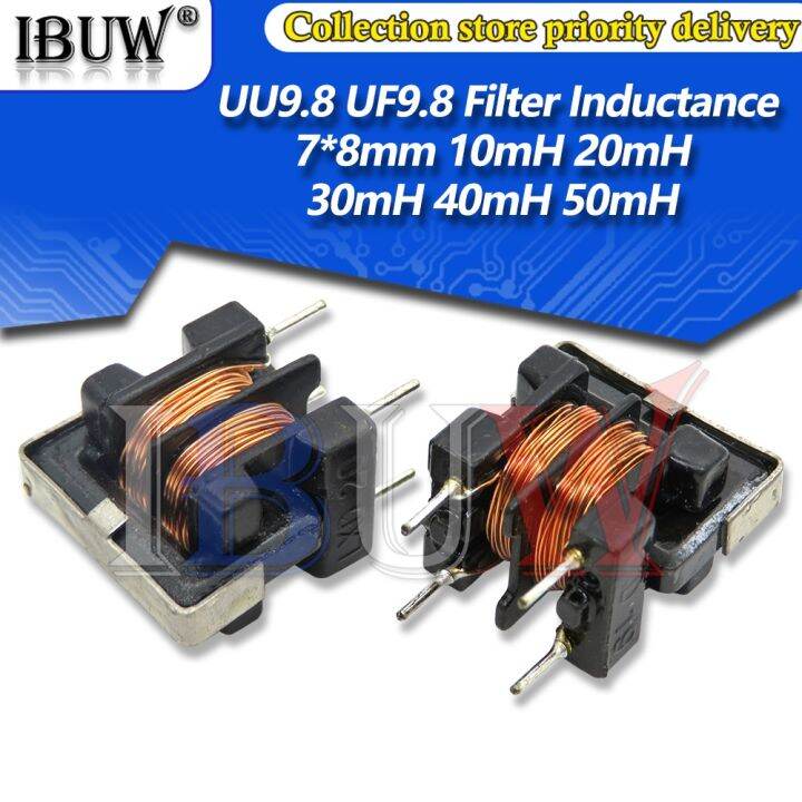 5PCS UU9 8 UF9 8 Common Mode Choke Inductor 10mH 20mH 30mH 40mH 50mH