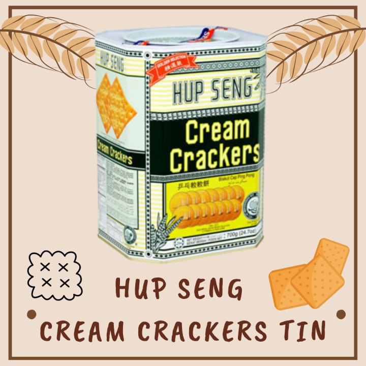 Hup Seng Ping Pong Cream Crackers Tin G Lazada