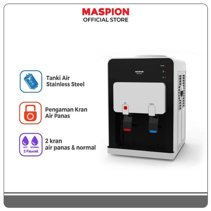 Maspion Dispenser Galon Hot Dan Normal Md Pas Lazada Indonesia