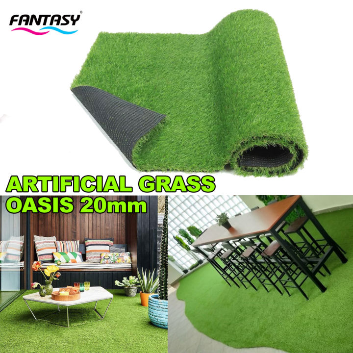 Fantasy Karpet Rumput Palsu Tebal 2cm Rumput Sintetis Artificial Grass