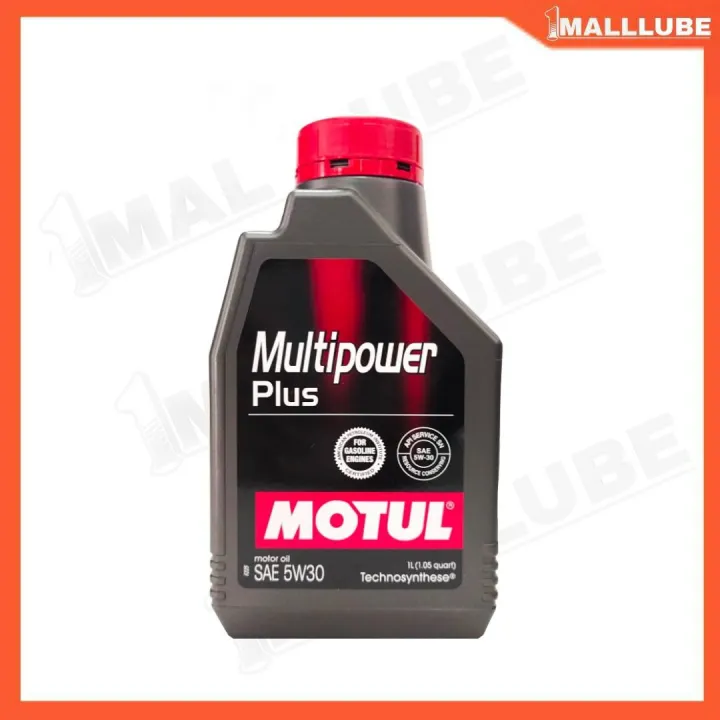 นำมนเครอง MOTUL multipower Plus 5W 30 1ลตร เครองยนตเบนซน