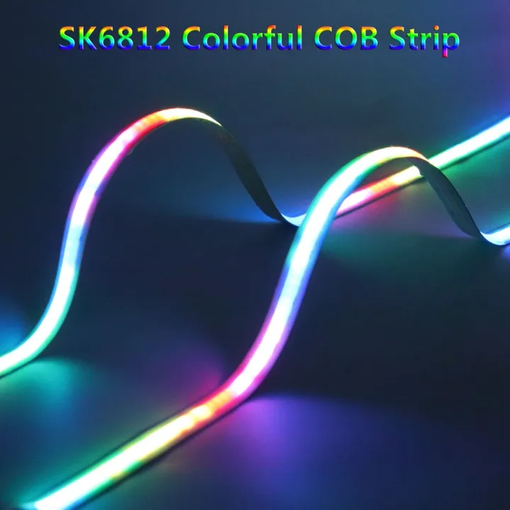 Colorful Rgb Cob Led Strip High Density Sk Ledm Led Light Magic