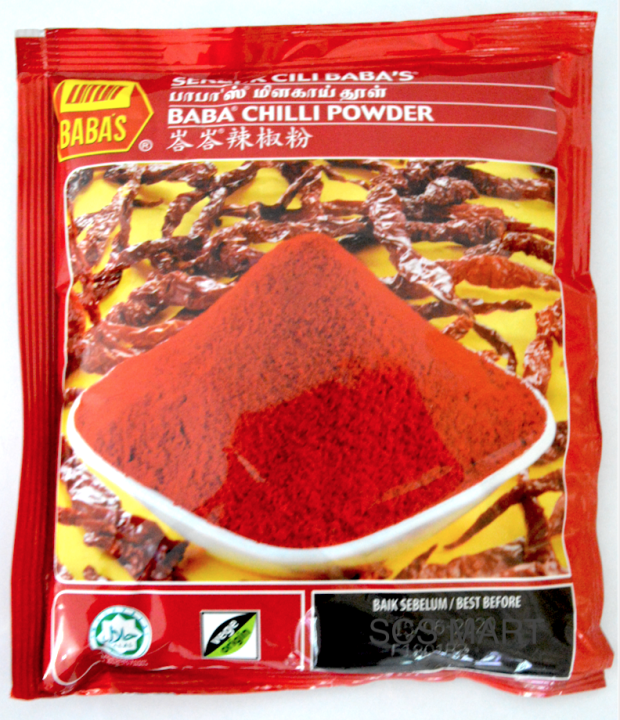 Baba Chilli Powder G Serbuk Cili Babas Lazada