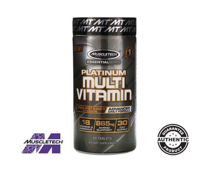 Muscletech Platinum Multivitamins Tablets Lazada Ph