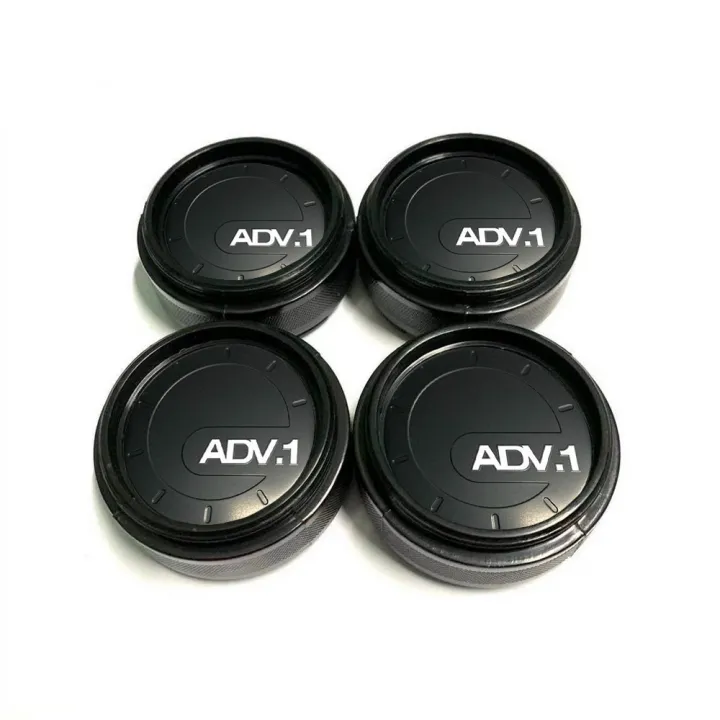 Style Car 4pcs ADV 1 Center Cap 60mm OD 56mm ID Wheel Cover Caps For