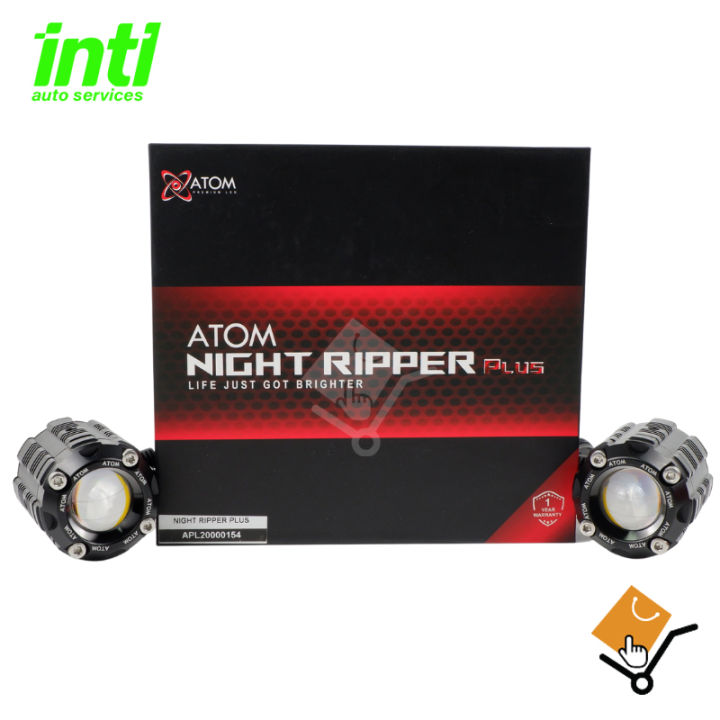 Atom Premium Led Night Ripper Plus Mini Driving Auxiliary Lights