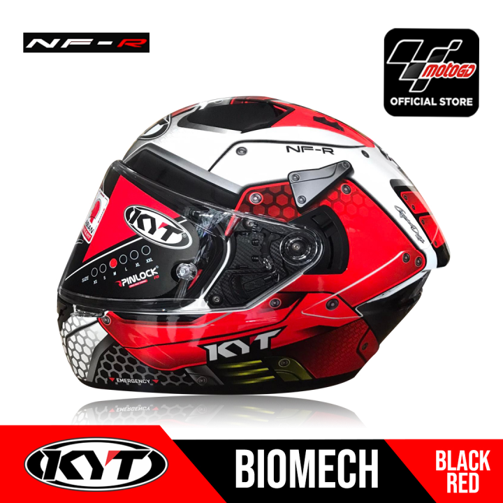 KYT NFR BIOMECH FULLFACE DUAL VISOR HELMET Lazada PH