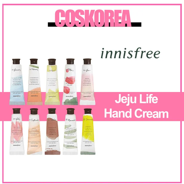 Innisfree Jeju Life Perfumed Hand Cream 7 Types 30ml Lazada PH